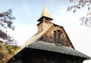 Back Chapel and forest rest area